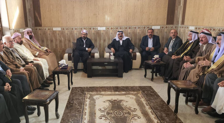 میرێ کوردێن ئێزدی سەردانا شنگالێ کر