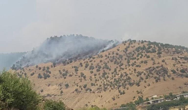 ئیران دەڤەرا سیدەکانێ ددە بەر تۆپان