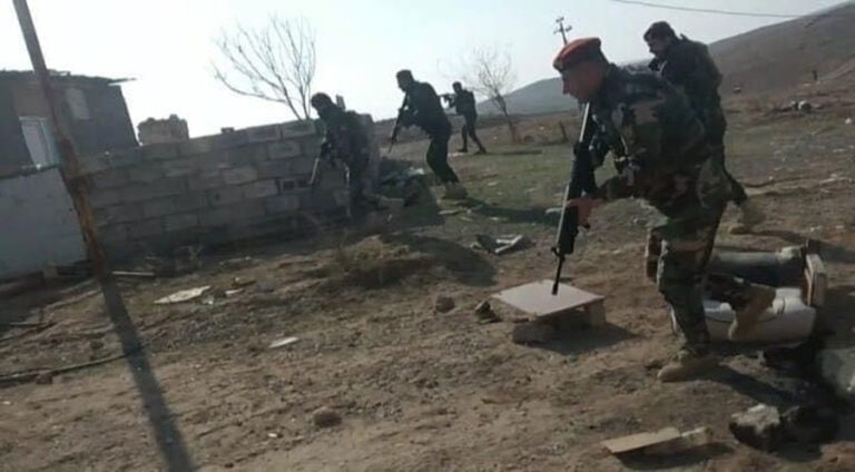 پێشمەرگەیان ئۆپەراسیۆنەکا لێگەرینێ ل قونتارێن چیایێ قەرەچۆخ ئەنجام دا