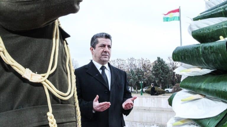 Bi amadebûna Mesrûr Barzanî merasîma bîranîna şehîdên 1ê Sibatê birêve diçe