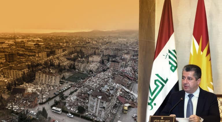 krg-masrour-barzani-rojava-bakur-kurdistan-earthquak-turkey-syria
