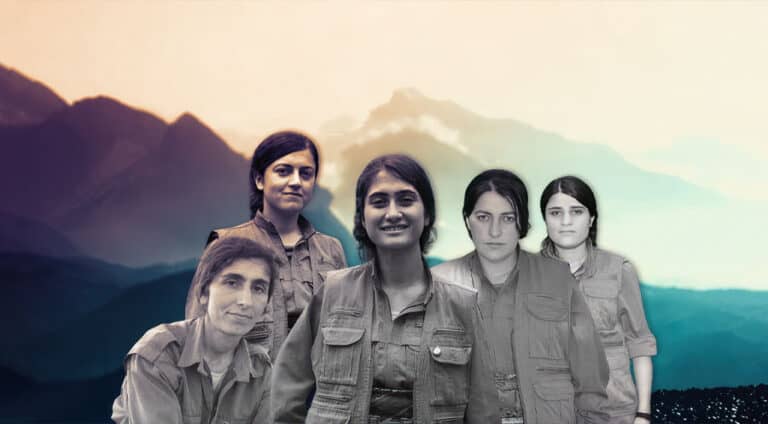 پەکەکێ 5 ژنێن کورد دانە کوشتن