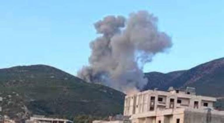 د ئەنجاما ئێریشێن ئیسرایلێ ل سەر خاکا سووریێ دا 3 کەس ھاتن کوشتن