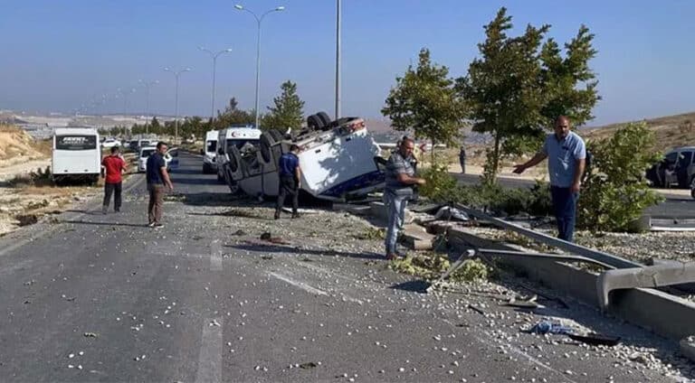 د بوویەرەکە ترافیکێ دە 5 کەسان جانێ خوە ژ دەست دان