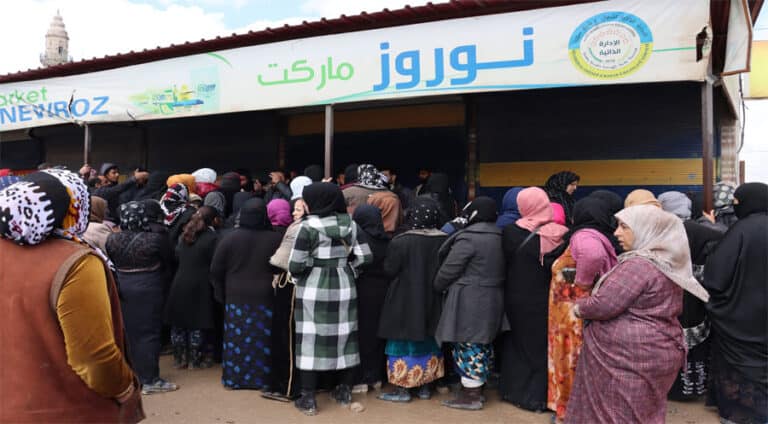 ل قامشلۆ قەیرانا شەکرێ دروست بوویە