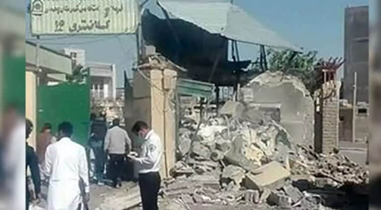 ل ئیرانێ ئێریشەک ل ھەمبەر بنکەیەکی پۆلیسان پێکھات