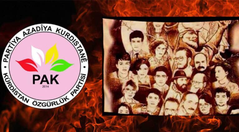 پاک: بکوژ و پشتگرێن کۆمکوژیا سێواسێ ھەتا ئیرۆ ژی نەھاتنە ئاشکەرەکرن