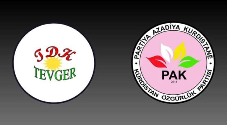 پاکێ و تەڤگەرێ یەکیتیا خوە راگھاندن