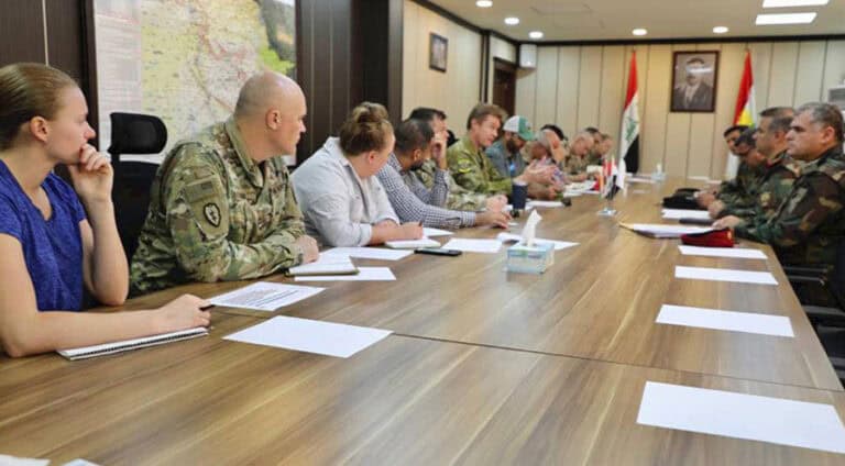 وەزارەتا پێشمەرگە و تیمەکا ھەڤپەیمانان ھەڤتێگھشتنا وەزارەتا پێشمەرگە و پەنتاگۆنێ گۆتووبێژ کرن