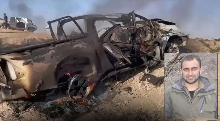 Yilmaz Bayram yê bi nasnavê Egîd Gever li sînorê Şingalê