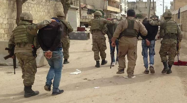 ل عەفرینێ گرۆپێن چەکدار 18 کەس دەستەسەر کرن