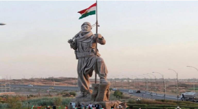 ئالیگرێن حەشدا شەعبی ل دژی ڤەگەرا پەدەکێ بۆ کەرکووکێ خوەپێشاندان کرن