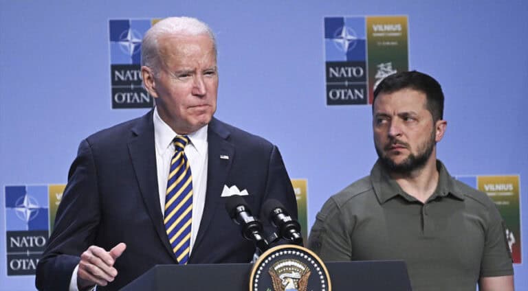 زیلینیسکی سەردانا کۆنگرێسا ئامەریکایێ دکە و لگەل بایدن ژی دجڤە