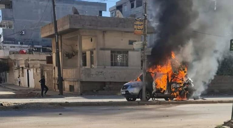 ئۆتۆمۆبیلەک ل ناڤا باژارێ قامشلۆ ھات تەقاندن: کوشتی ھەنە