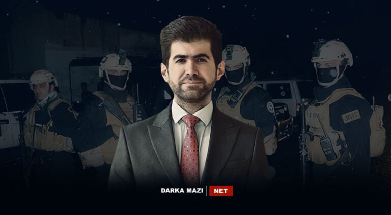 هێزەکێ ل سەر مالا بەردەڤکێ نەوەی نوێ دا گرت و ل وی خست، لێ ئەو بێ دەنگە