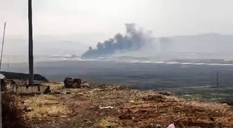 Balafirgeha Herîrê dîsa hat bombebarankirin