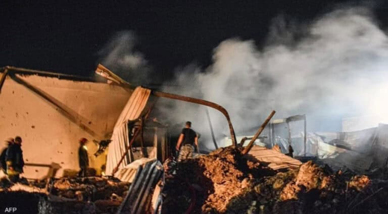 بالەفرێن ئیسرایلێ ھندەک پێگەھێن ئارتێشا سووریێ بۆمبەباران کرن