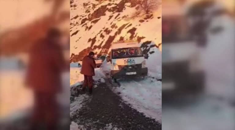 ل سێرتێ شەش وەلاتی ژ ناڤ بەفرێ ھاتن خلاسکرن