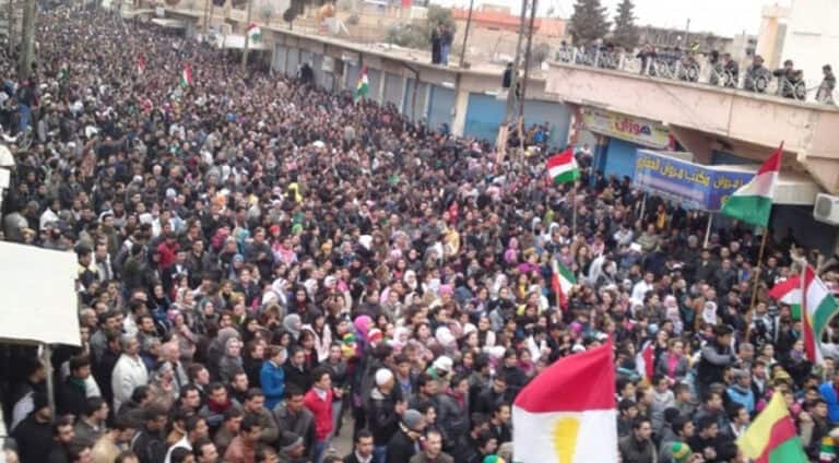 شەھیدێن سەرھلدانا 12 ئادارێ ل قامشلۆ ھاتن ببیرانین