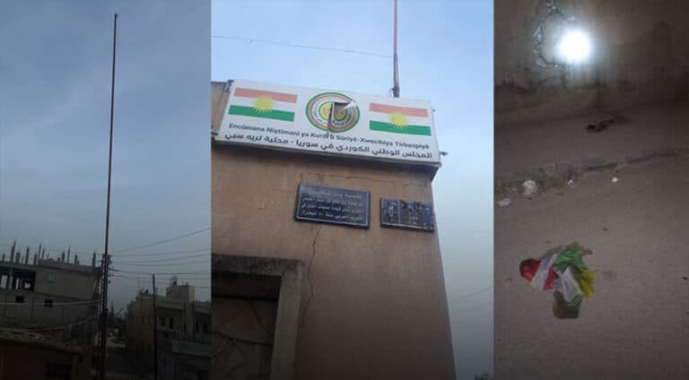 چەکدارێن پەیەدێ ئێریش کرە سەر بارەگەھێ ئەنەکەسێ یێ ل باژارێ تربە سپیێ