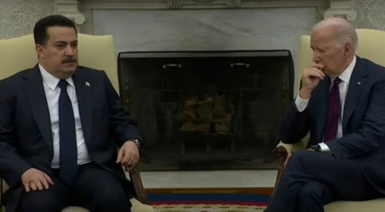 سوودانی و بایدن ل کۆچکا سپی جڤیان