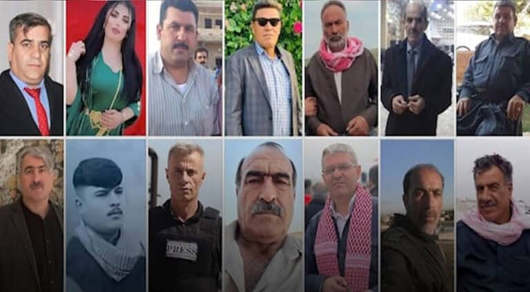 د ھەیاما سێ مەھان دە چەکدارێن پەیەدێ 15 ئەندامێن ئەنەکەسێ رەڤاندنە