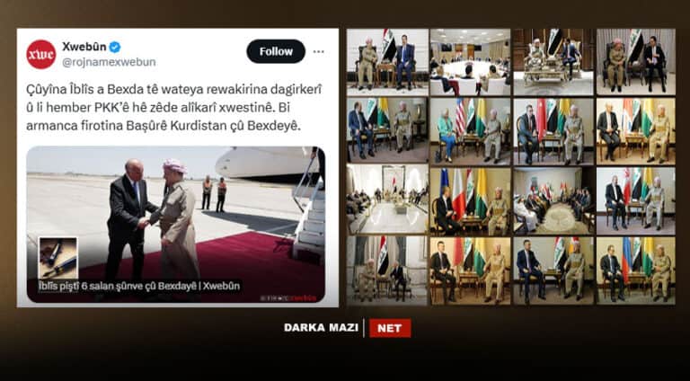 بەرسڤا سڤکاتیا کۆڤارا خوەبوون ب سەرۆک بارزانی کری کو ئەڤ کۆڤارە یەک ژ سەنگەرێن پەکەکێ یە، دژمناتییا کوردان دکە