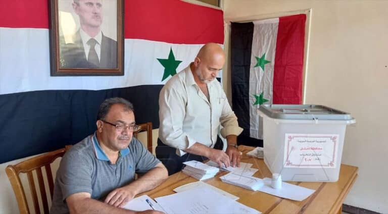 "بێی گوھدانا بریارێن ناڤدەولەتی" ھلبژارتنێن پارلەمانتۆیا سووریەیێ تێ کرن