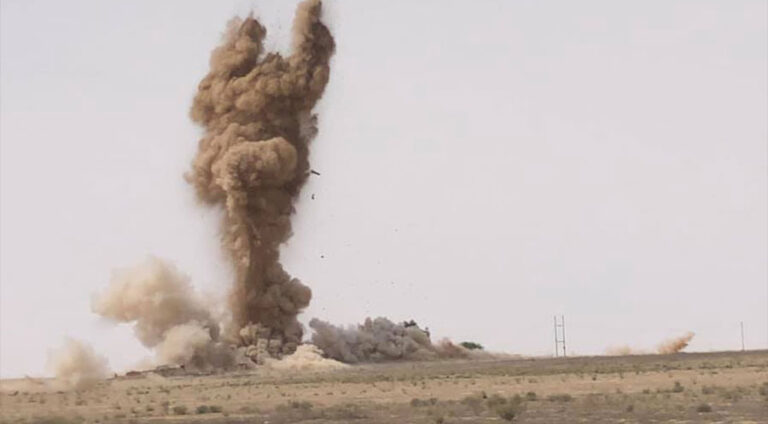 بۆمبەیەک ب ھێزەکە پێشمەرگە دە تەقیا و 3 پێشمەرگە شەھید بوون