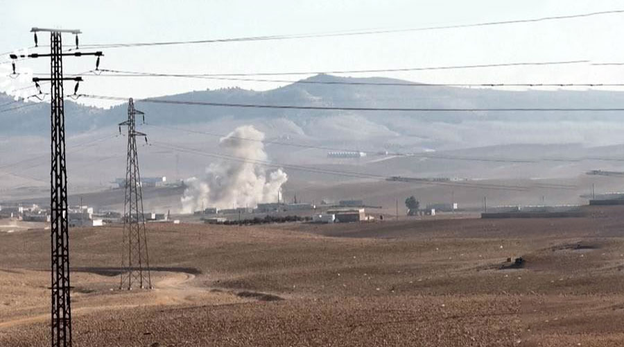 Kobani-turkey-attack