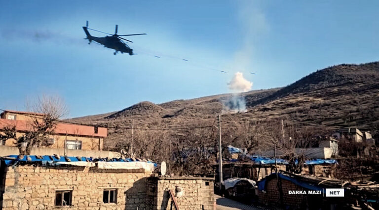 د دەما 12 رۆژان دە پهكهكه بوویه سهدهما بۆردومانكرنا 22 گوندێن دهۆكێ