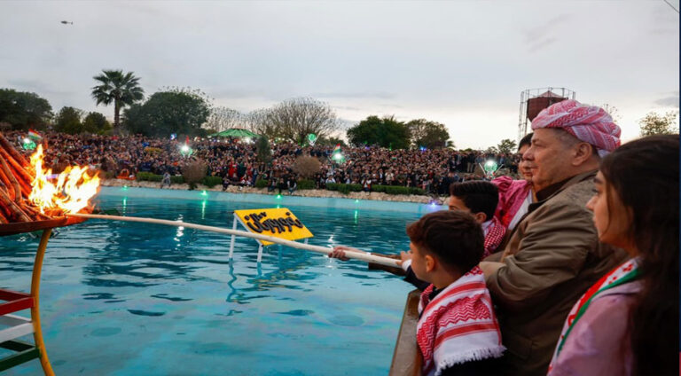 سەرۆک بارزانی جەژنا نەورۆزێ پیرۆز دکە و تەکەزیێ ل سەر پێکڤەژیان و پەیاما ئاشتیێ دکە