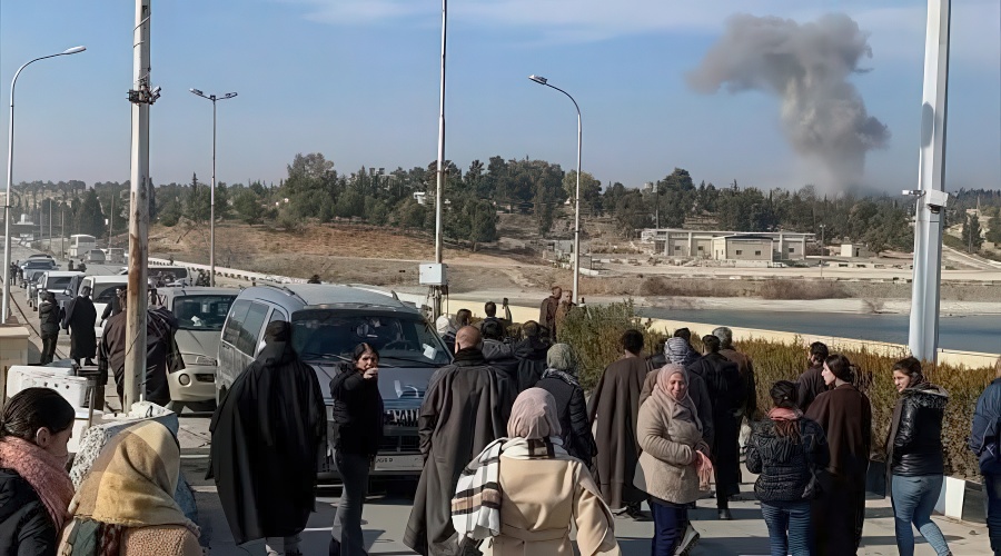 Tishreen Dam -QSD-Turkey-PKK