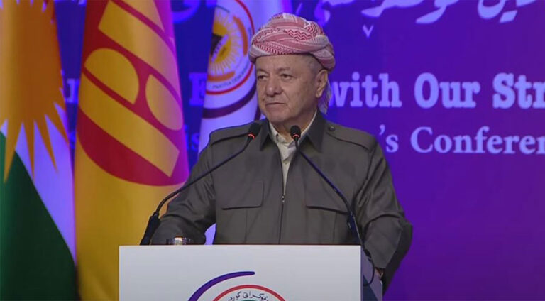 سەرۆک بارزانی: رۆلا ژنێن کورد قەت ژ یا مێران کێمتر نەبوو