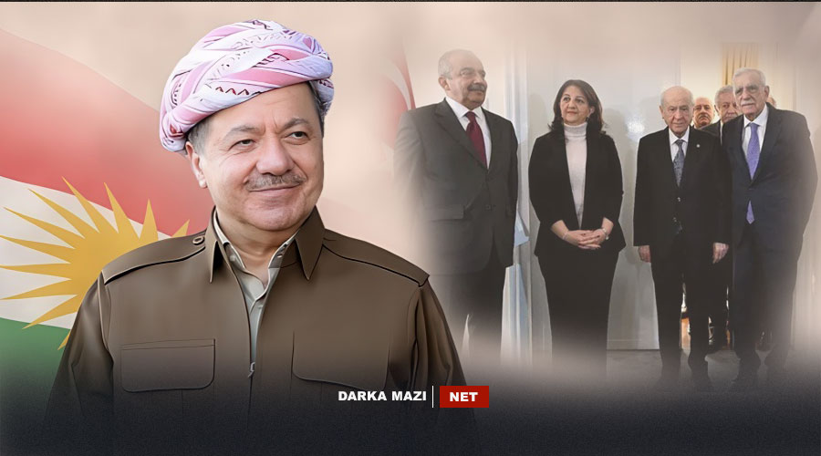 سەرۆک بارزانی ژ بۆی چ پشتگیریا پێڤاژۆیا د ناڤبەرا پەکەکێ و دەولەتا ترک دکە