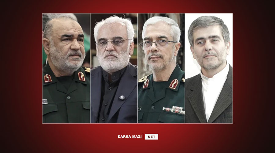 هەژمارەک ژ فەرماندارێن سپایێ پاسداران د ئێریشێن ئیسرائیلێ یێن ل سەر ئیرانێ دە هاتنە کوشتن