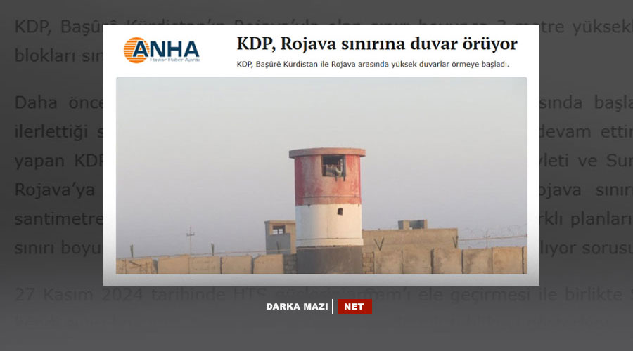 dîwar-pkk-pdk-rojava-Net