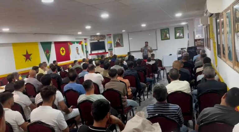 ل فرانسایێ پۆلیسان ب سەر سازیەکە پەکەکێ دە گرت و چەند کەس بنچاڤکرن