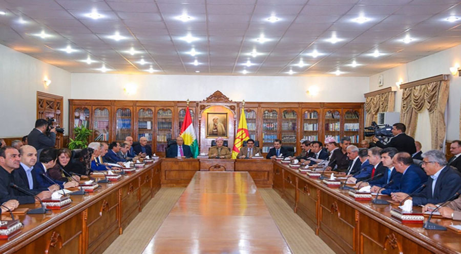 مەکتەبا سیاسی یا پەدەکێ ب سەرۆکاتیا سەرۆک بارزانی دجڤە