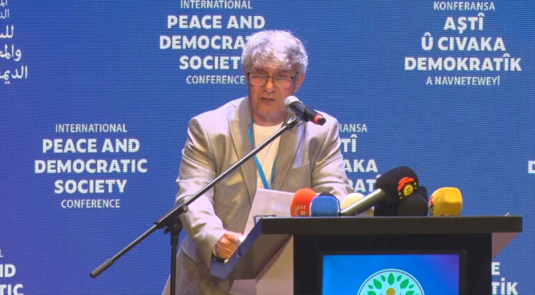 پەیاما ئۆجالان د کۆنفەرانسا ئاشتیێ دە: دەم دەما سۆسیالیزما دەمۆکراتیک و ئاشتیێ یە