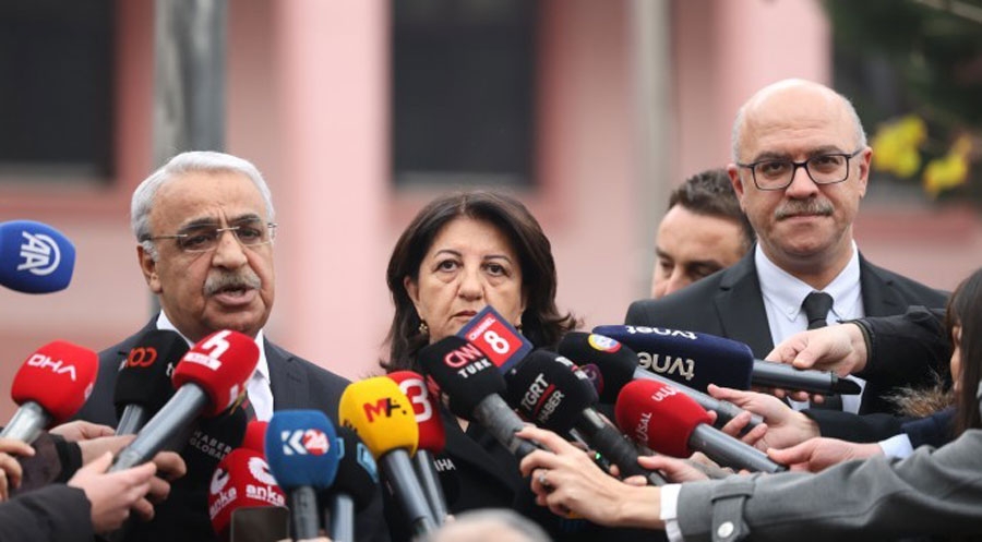 شاندا دەم پارتیێ یا ئیمرالیێ لگەل وەزیرێ دادێ یێ ترکیەیێ جڤیا