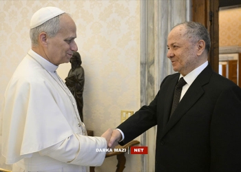 سەرۆک بارزانی و پاپایێ ڤاتیکانێ جڤیان