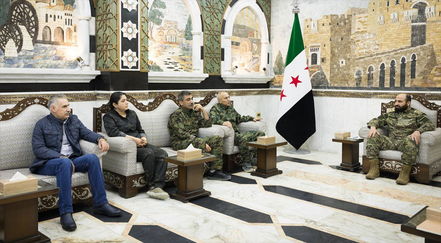 شام و هەسەدە ل سەر پێنگاڤێن تەڤلیکرنا ھێزێن لەشکەری جڤیان