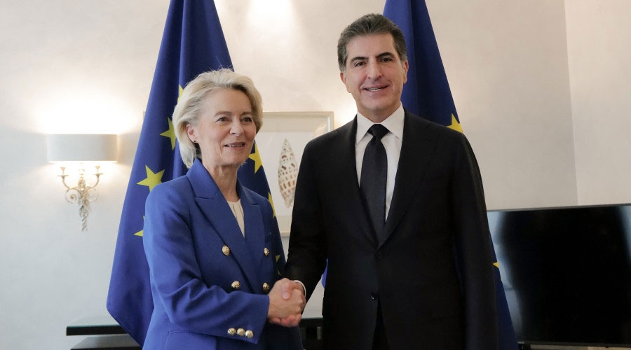 President Nechirvan Barzani and President of European Commission discuss bilateral relations