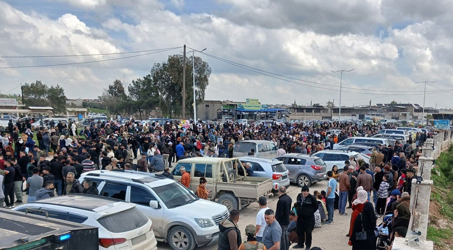 ل حەسەکێ پەڤگوھەرتنا گرتیان د ناڤبەرا ھەسەدێ و شامێ دە دەست پێ کر