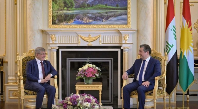 Masrour Barzani-Davutouglu