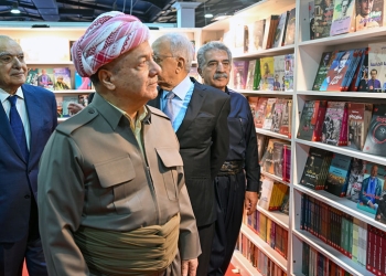 سەرۆک بارزانی پێشانگەھا 18ێ یا ناڤنەتەوەیی یا پەرتووکان ل ھەولێرێ ڤەکر