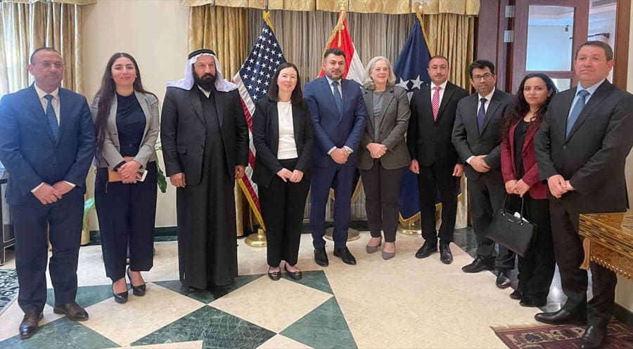 ئەمەریکا پشتیوانی لە ئاساییکردنەوەو سەقامگیری شنگال دەکات