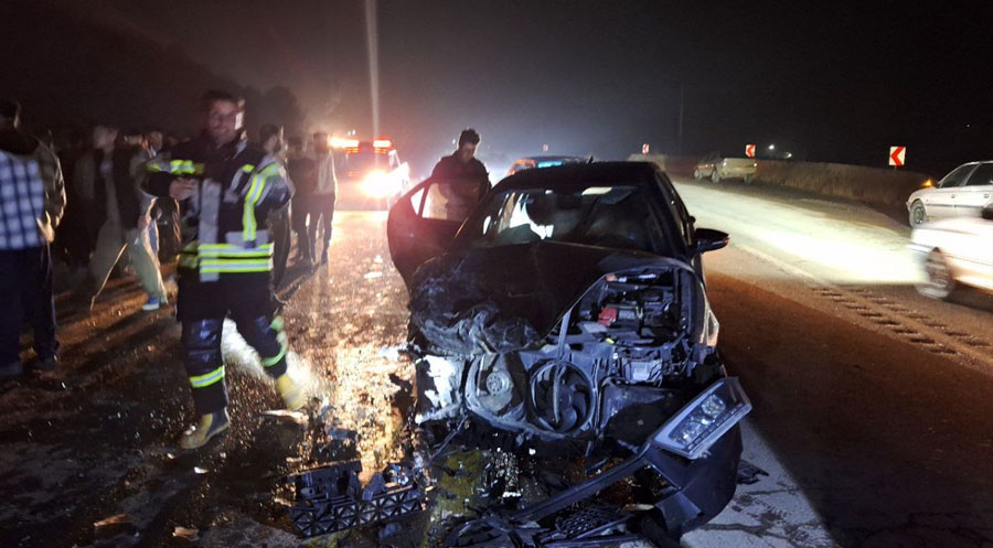 دوو کوردی باشووری کوردستان لە ڕووداوێکی هاتووچۆدا لە شاری مەریوانی ڕۆژهەڵات گیانیان لەدەستدا