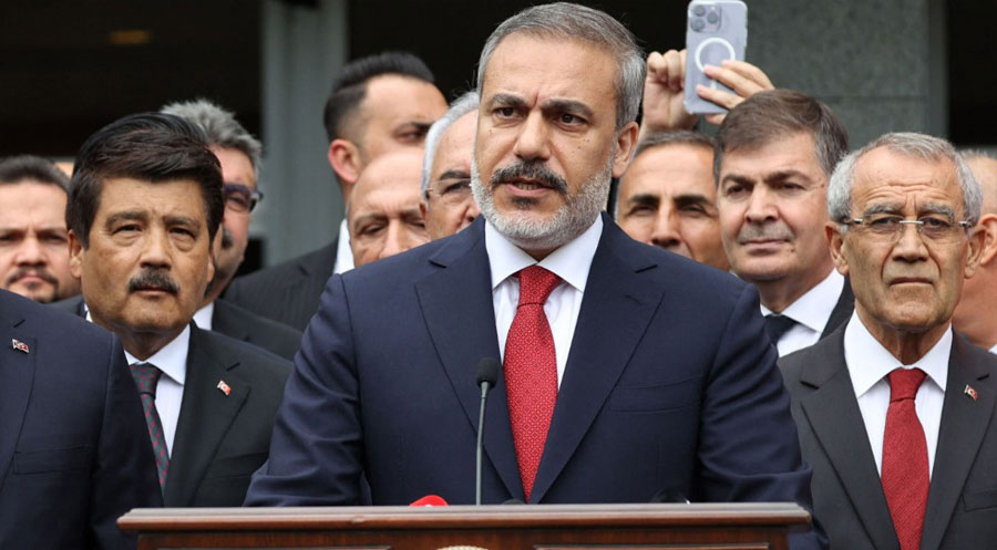 هاکان فیدان: پەیامی ئەمەریکامان دەربارەی دانوستانەکان گەیاندە ئێران